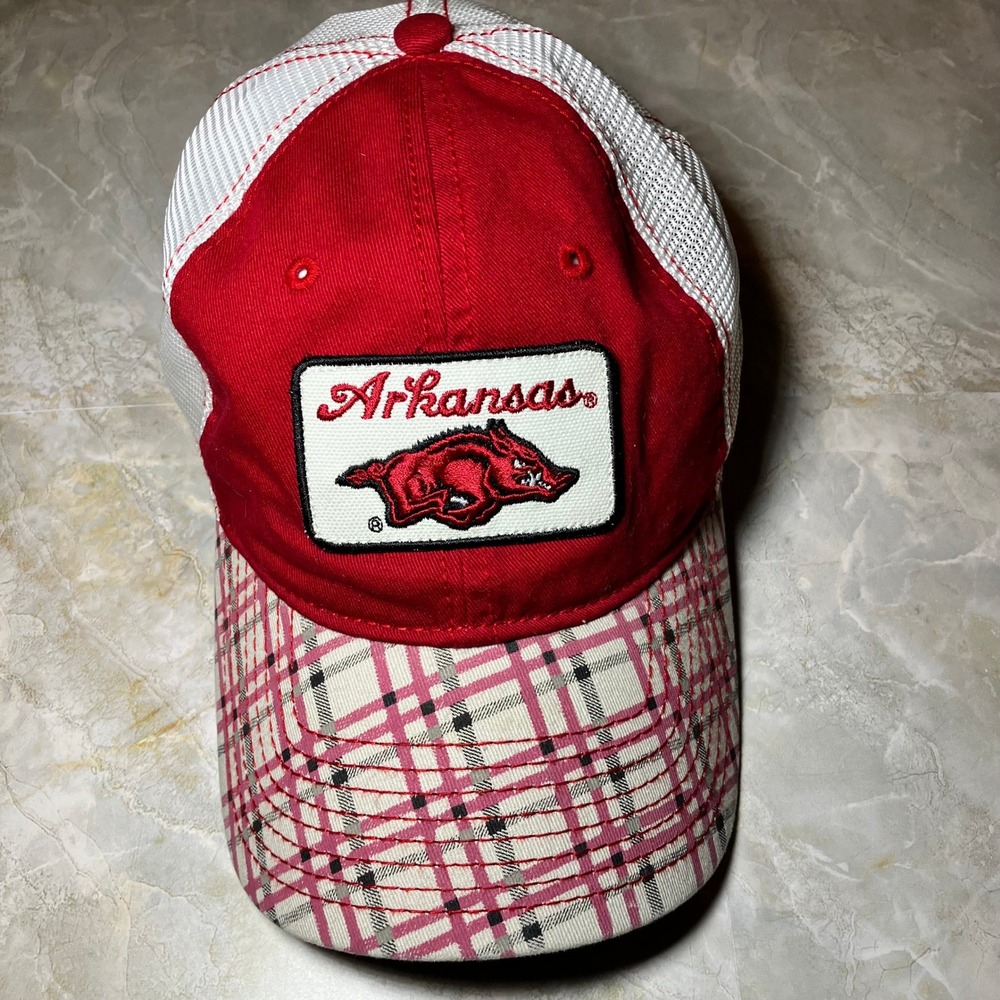NCAA‎ Arkansas Razorback Hat Women's Patch Mesh